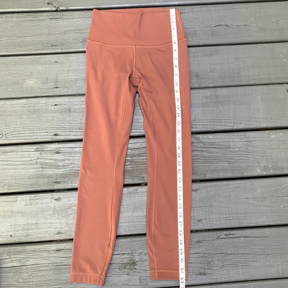 Lululemon Wunder Under High-Rise Tight Leggings 25" Ancient Copper Size 4 - Picture 3 of 6